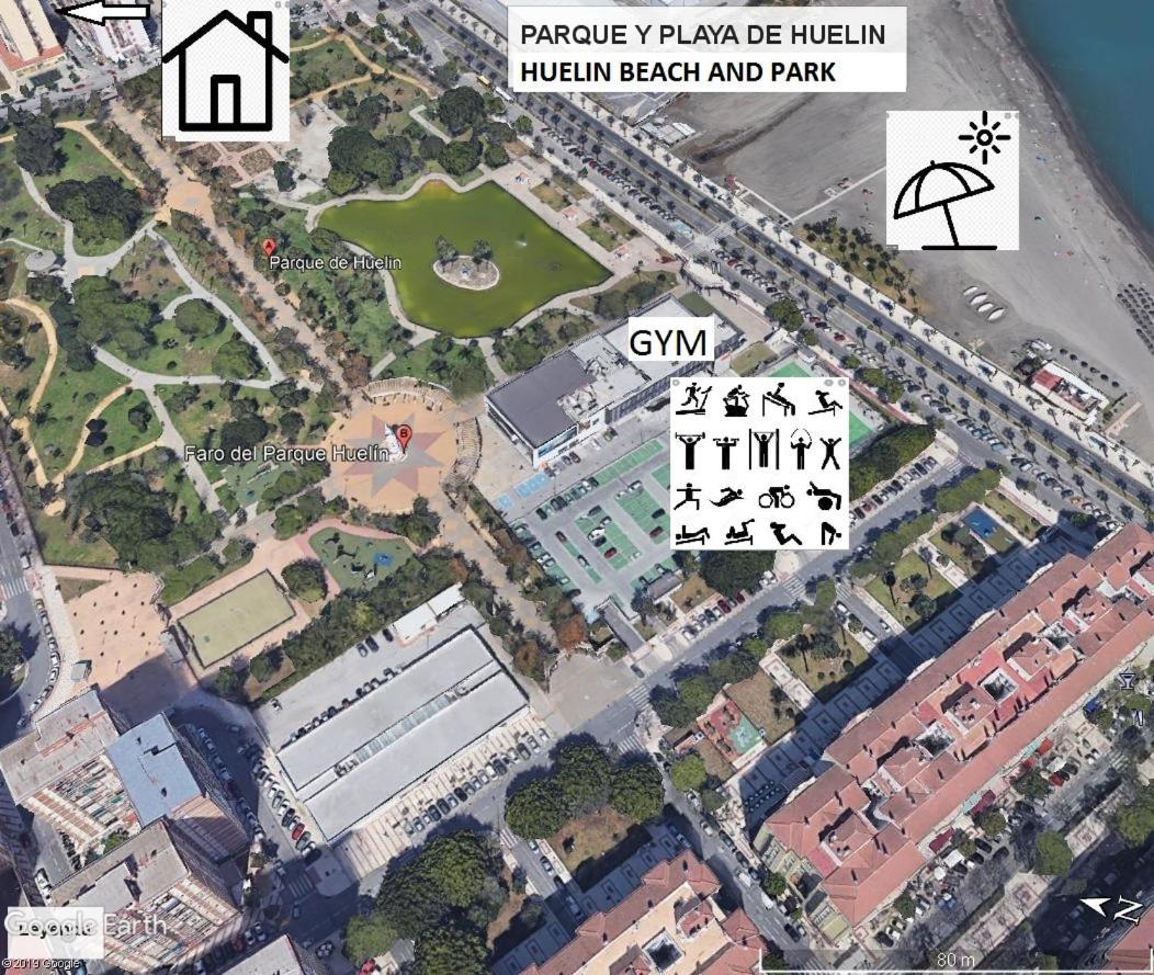 Studio In City Center Next To The Beach Málaga Kültér fotó